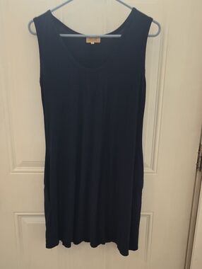 Piko 1988 Navy Sleeveless Knit Dress